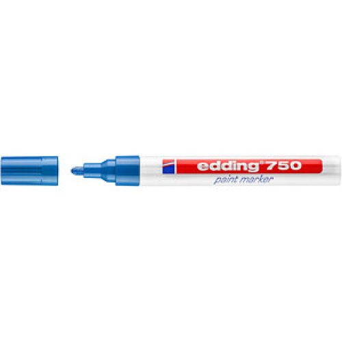 edding 750 Lackmarker blau 2,0 - 4,0 mm, 1 St.