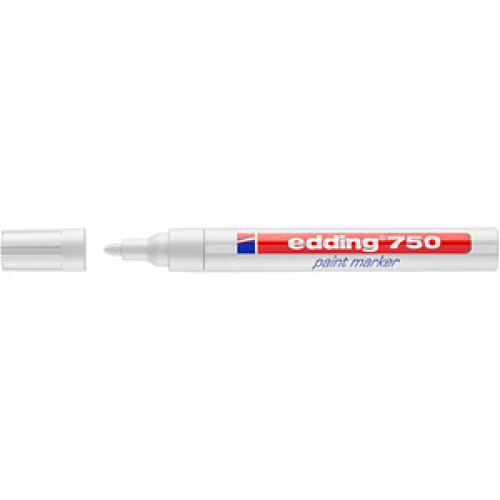 edding 750 Lackmarker weiß 2,0 - 4,0 mm, 1 St.