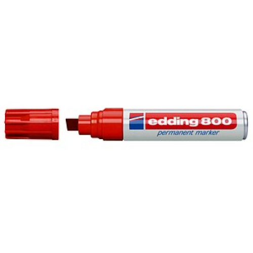 edding 800 Permanentmarker rot 4,0 - 12,0 mm, 1 St.