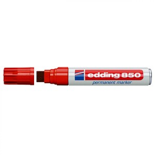 edding 850 Permanentmarker rot 5,0 - 16,0 mm, 1 St.