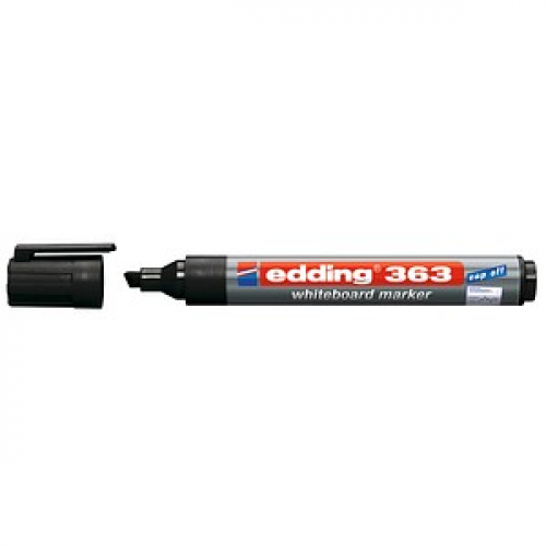 edding 363 Whiteboard-Marker schwarz 1,0 - 5,0 mm, 10 St.