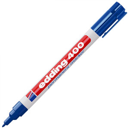 edding 400 Permanentmarker blau 1,0 mm, 1 St.