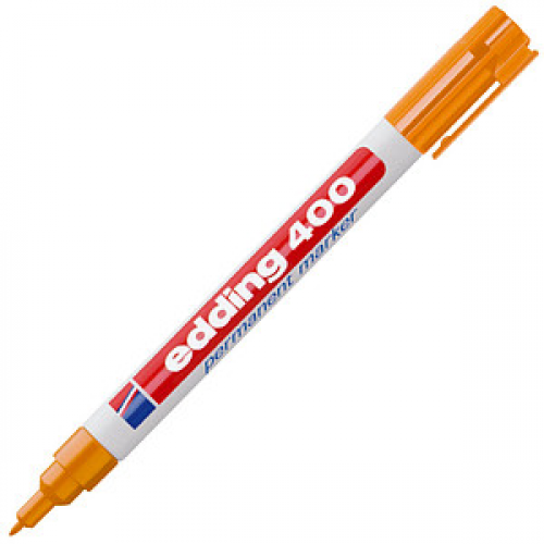 edding 400 Permanentmarker orange 1,0 mm, 1 St.