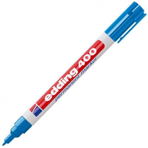 edding 400 Permanentmarker blau 1,0 mm, 1 St.