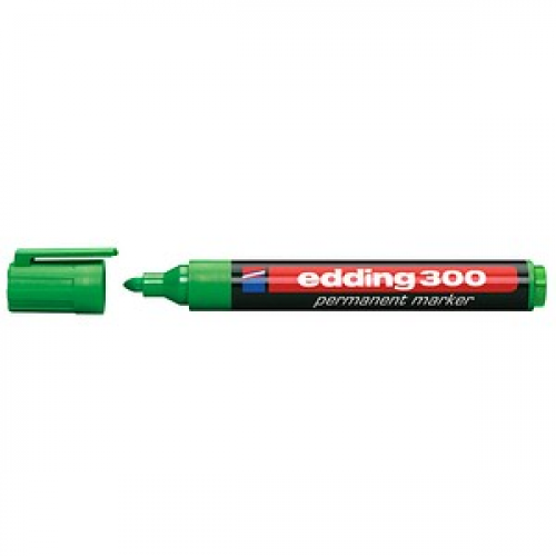 edding 300 Permanentmarker grün 1,5 - 3,0 mm, 1 St.