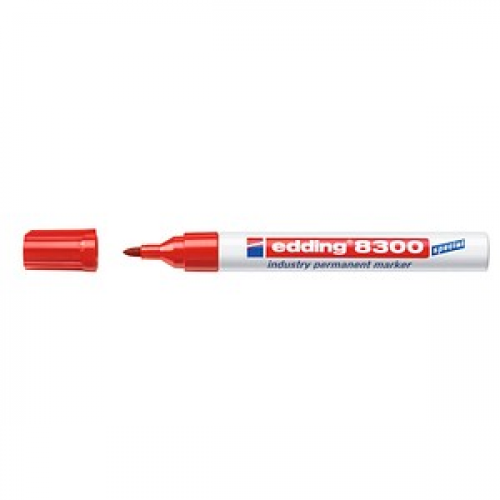 edding 8300 Industriemarker rot 1,5 - 3,0 mm, 1 St.