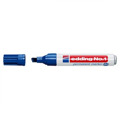 edding No. 1 Permanentmarker blau 1,0 - 5,0 mm, 10 St.