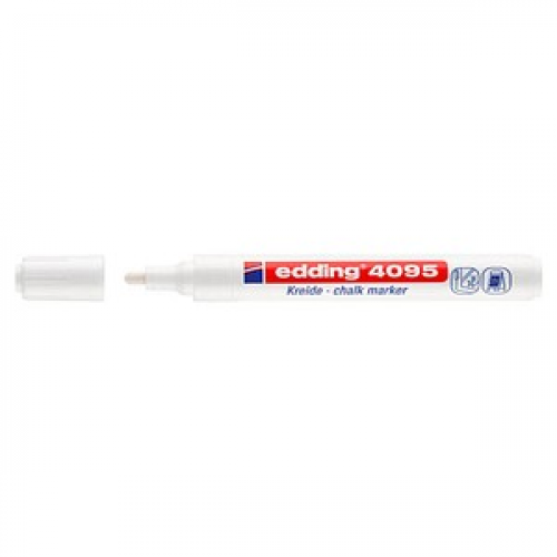 edding 4095 Kreidemarker weiß 2,0 - 3,0 mm, 1 St.