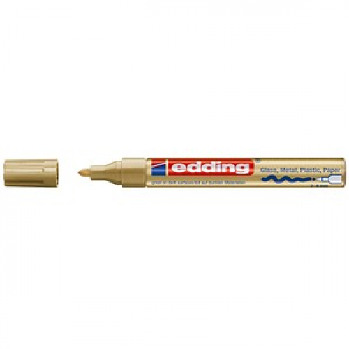 edding 750 Glanz Lackmarker gold 2,0 - 4,0 mm, 1 St.