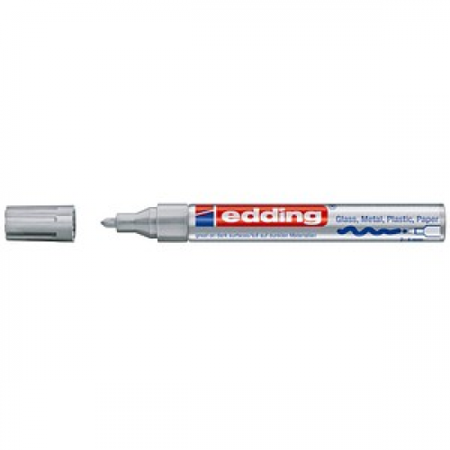 edding 750 Glanz Lackmarker silber 2,0 - 4,0 mm, 1 St.