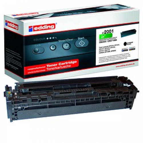 edding EDD-2001  schwarz Toner kompatibel zu HP 125A; Canon 716 BK(CB540A; 1980B002AA)