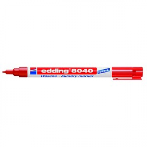 edding 8040 Textilmarker rot 1,0 mm, 1 St.