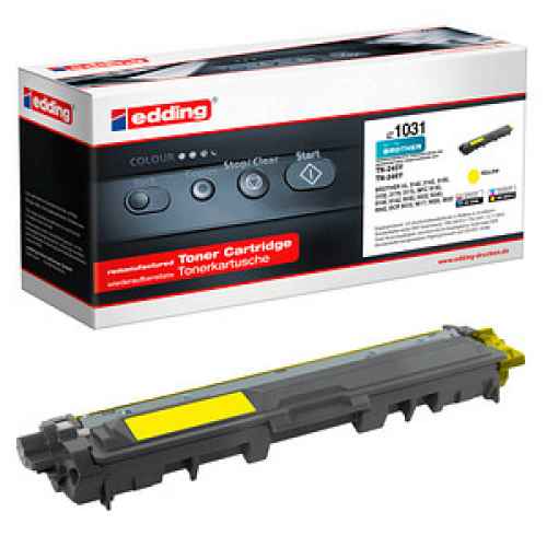 edding EDD-1031  gelb Toner kompatibel zu brother TN-245/TN-246Y