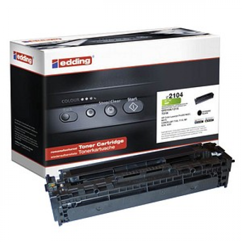 edding EDD-2104  schwarz Toner kompatibel zu HP 131X (CF210X)