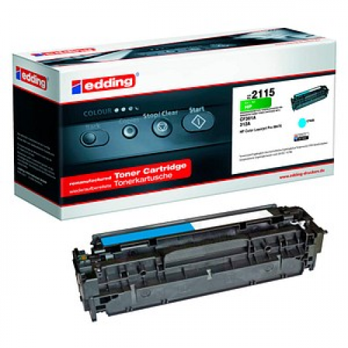 edding EDD-2115  cyan Toner kompatibel zu HP 312A (CF381A)