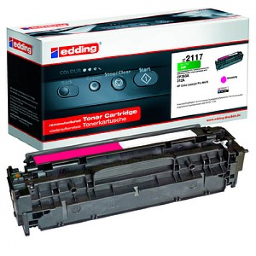 edding EDD-2117  magenta Toner kompatibel zu HP 312A (CF383A)