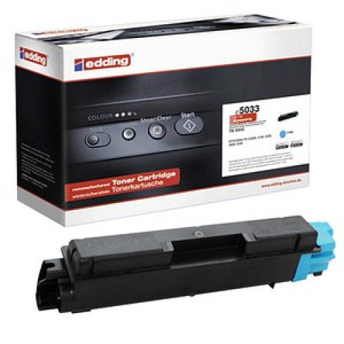 edding EDD-5033  cyan Toner kompatibel zu KYOCERA TK-590C