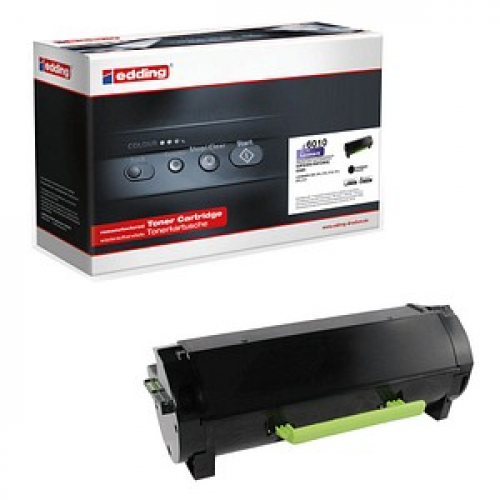 edding EDD-6010  schwarz Toner kompatibel zu LEXMARK 60F2H00