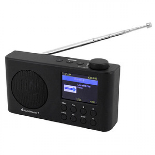 soundmaster IR6500SW Internetradio schwarz