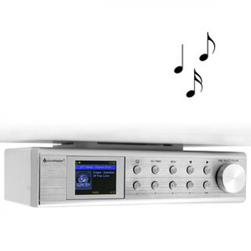 soundmaster IR1500SI Unterbauradio silber