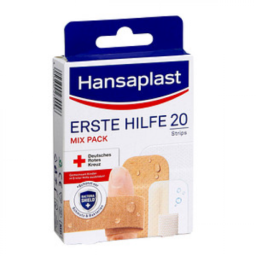 Hansaplast Pflaster ERSTE HILFE 2049762 beige, 20 St.