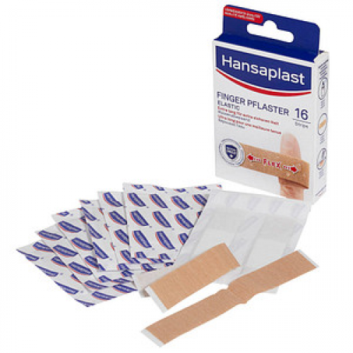 Hansaplast Fingerpflaster ELASTIC 4808231000 beige, 16 St.