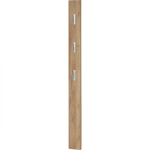 GERMANIA Wandgarderobe 3348-243 eiche Holz 3 Haken 15,0 x 170,0 cm