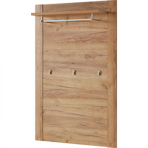 GERMANIA Wandgarderobe 3924-243 eiche Holz 3 Haken 96,0 x 153,0 cm