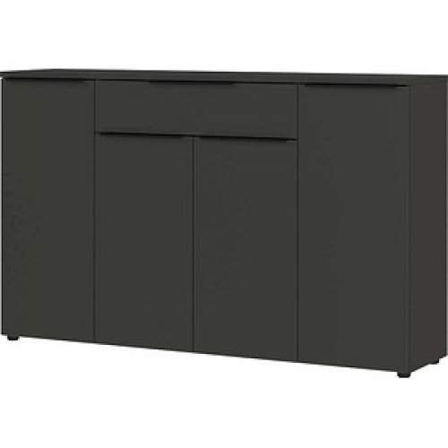 GERMANIA Sideboard Mailand, 4374-547 grafit 161,0 x 40,0 x 101,0 cm