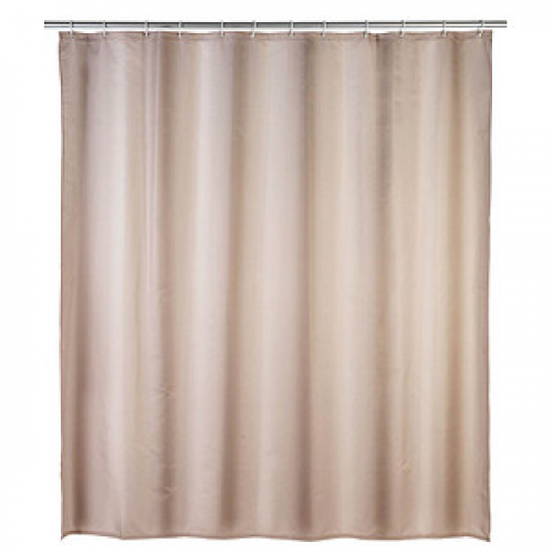 WENKO Duschvorhang beige 180,0 x 200,0 cm