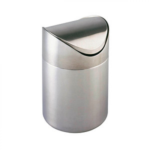 WENKO Otranto Kosmetikeimer 3,0 l silber