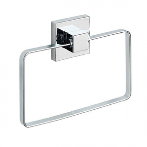 WENKO Handtuchhalter Quadro silber