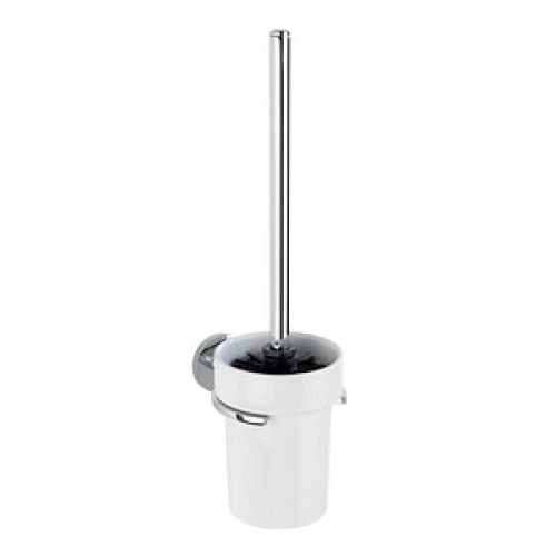 WENKO WC-Garnitur Isera weiß, silber Stein