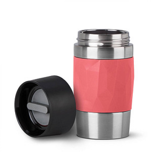 emsa Isolierbecher Travel Mug Compact rot 0,3 l