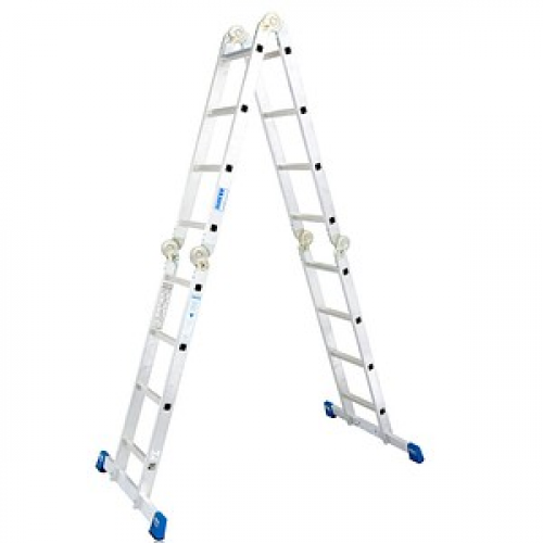 KRAUSE Gelenkleiter STABILO alu 16 Sprossen, H: 130,0 cm