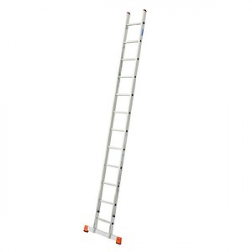 KRAUSE Anlegeleiter MONTO Sibilo alu 12 Sprossen, H: 355,0 cm