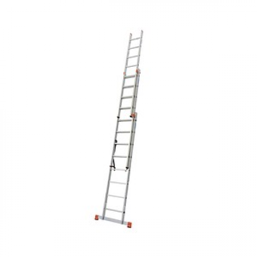 KRAUSE Vielzweckleiter MONTO Tribilo alu 3x 8 Sprossen, H: 245,0 cm