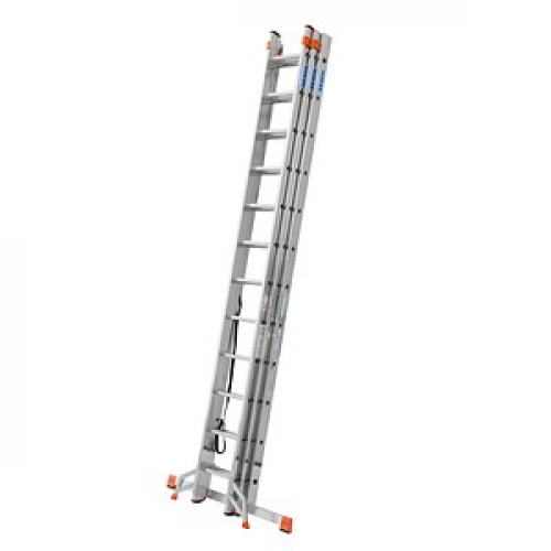 KRAUSE Vielzweckleiter MONTO Tribilo alu 3x 12 Sprossen, H: 355,0 cm