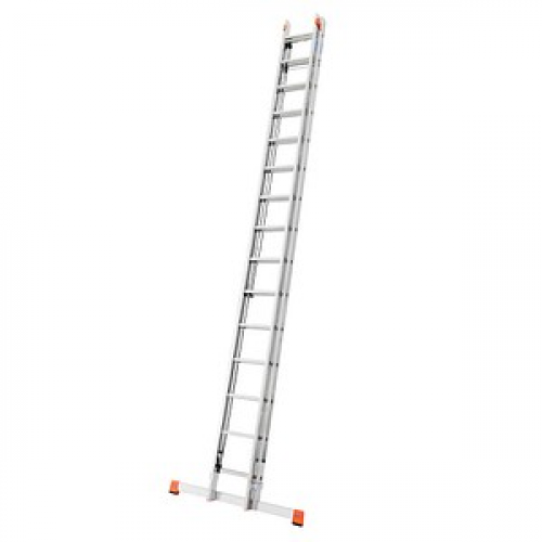 KRAUSE Schiebeleiter MONTO Robilo alu 30 Sprossen, H: 440,0 cm