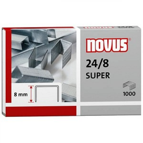 1.000 novus Heftklammern SUPER 24/8