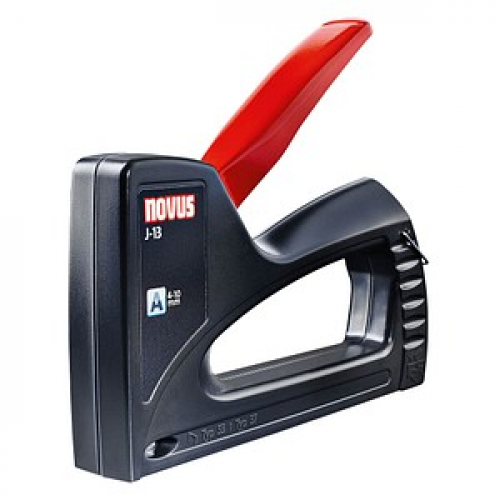 novus Handtacker J-13 schwarz-rot