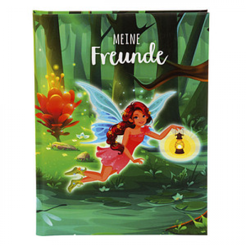 goldbuch Freundebuch Kleine Waldfee ca. DIN A5 liniert, mehrfarbig Softcover 88 Seiten