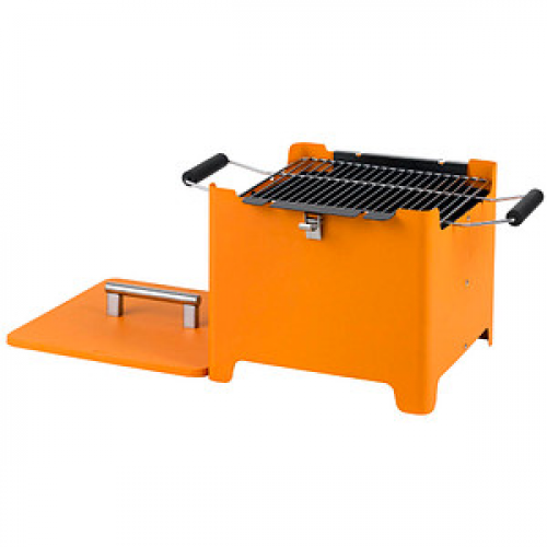 tepro Holzkohlegrill Cube 53,5 x 36,3 x 35,0 cm