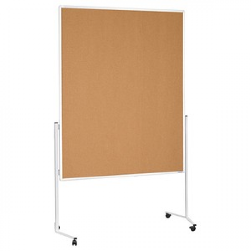 magnetoplan Moderationswand 120,0 x 150,0 cm braun