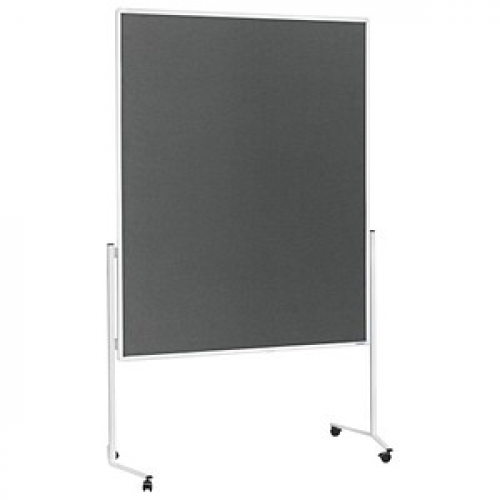 magnetoplan Moderationswand 120,0 x 150,0 cm dunkelgrau