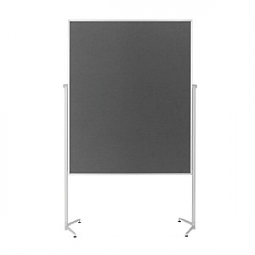 magnetoplan Moderationswand 120,0 x 150,0 cm dunkelgrau