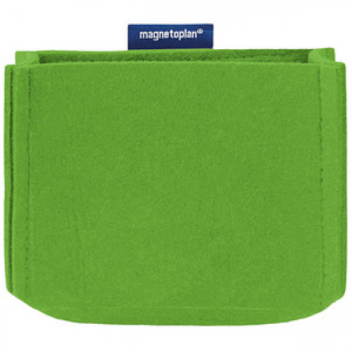 magnetoplan Stiftehalter magnetoTray medium grün Filz 13,0 x 6,0 x 10,0 cm