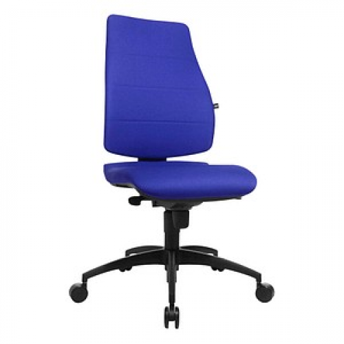 Topstar Bürostuhl Syncro Soft, SN300 T38 Stoff blau, Gestell schwarz