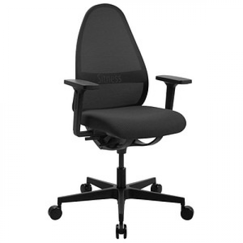 Topstar Bürostuhl Soft Sitness Art, SA50O2MX00 Stoff schwarz, Gestell schwarz