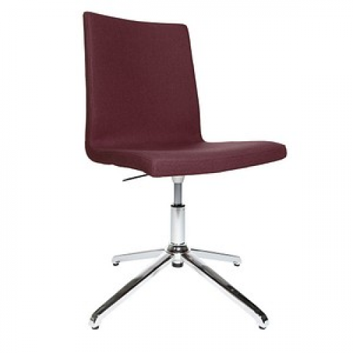 Topstar Besucherstuhl Cube EA290 L57 bordeaux Stoff